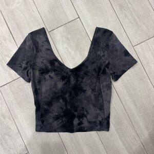 Lululemon align Women's Black Tie-Dye Top